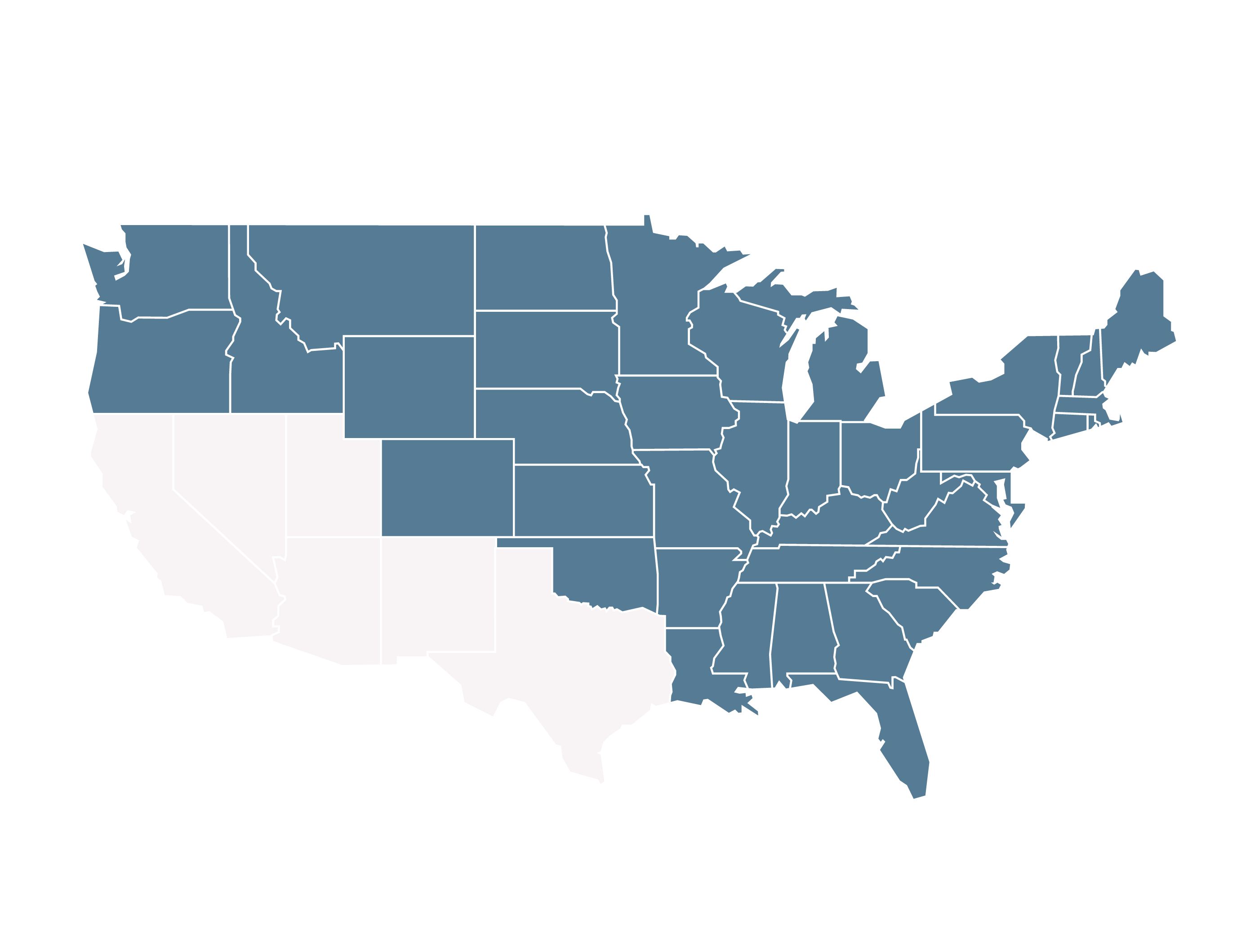 Western Mutual Coverage Area Map